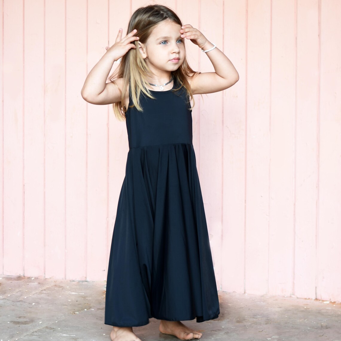 Toddler Black Dress Girls Dresses Black Maxi Dress Special Etsy