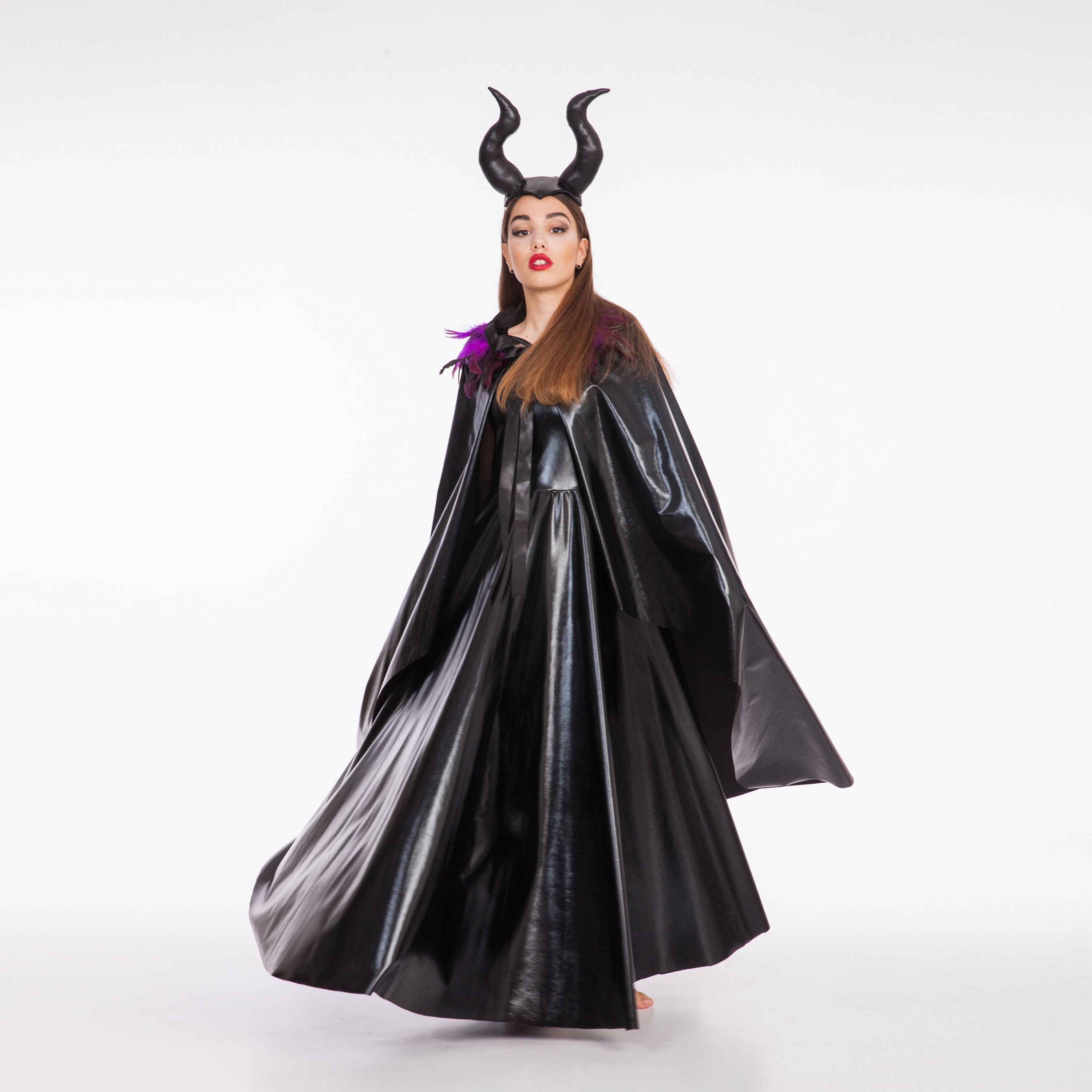 easy maleficent costume