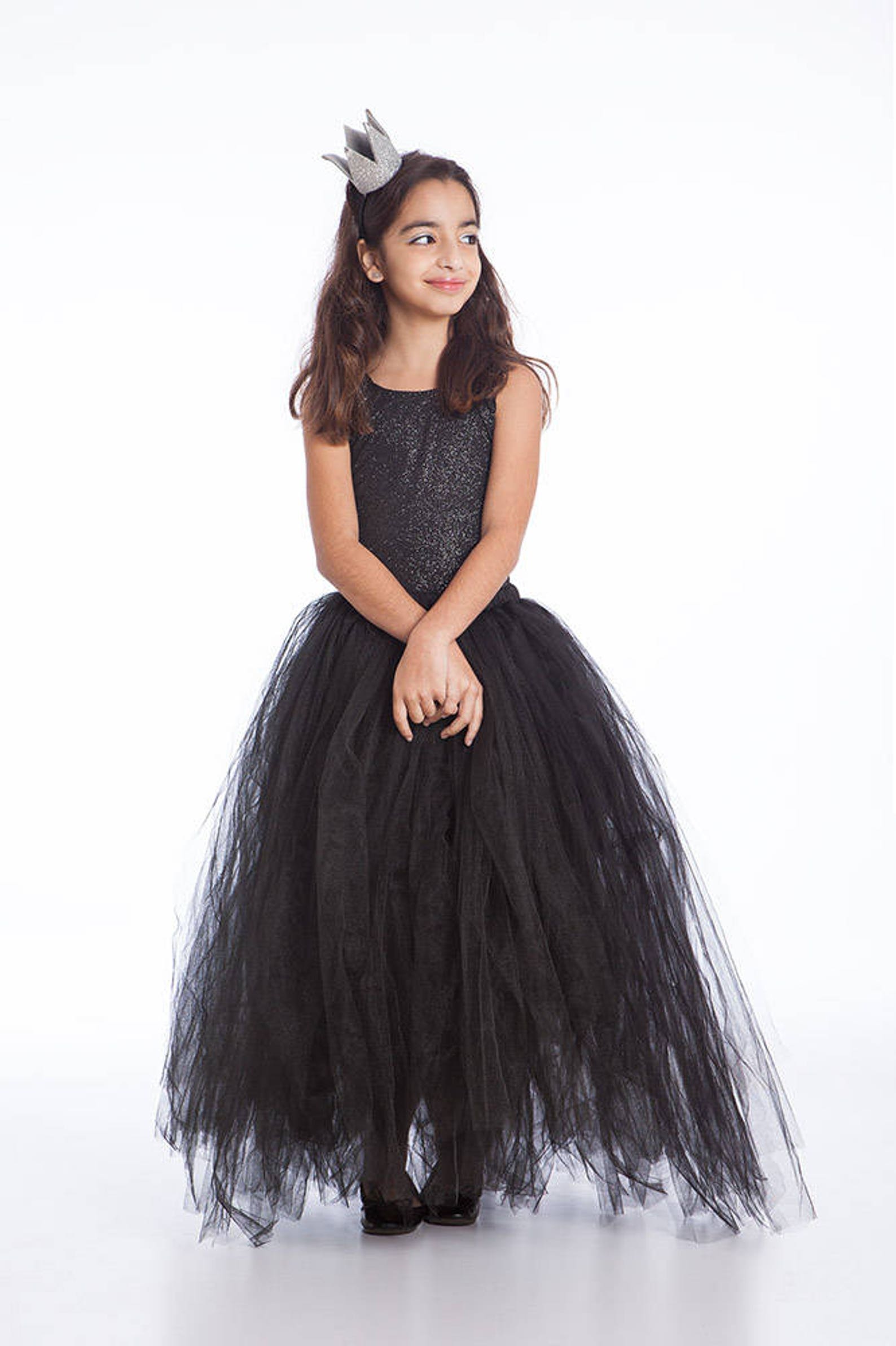 Tutu Costume Halloween Costumes Black Tutu Skirt Girls Etsy