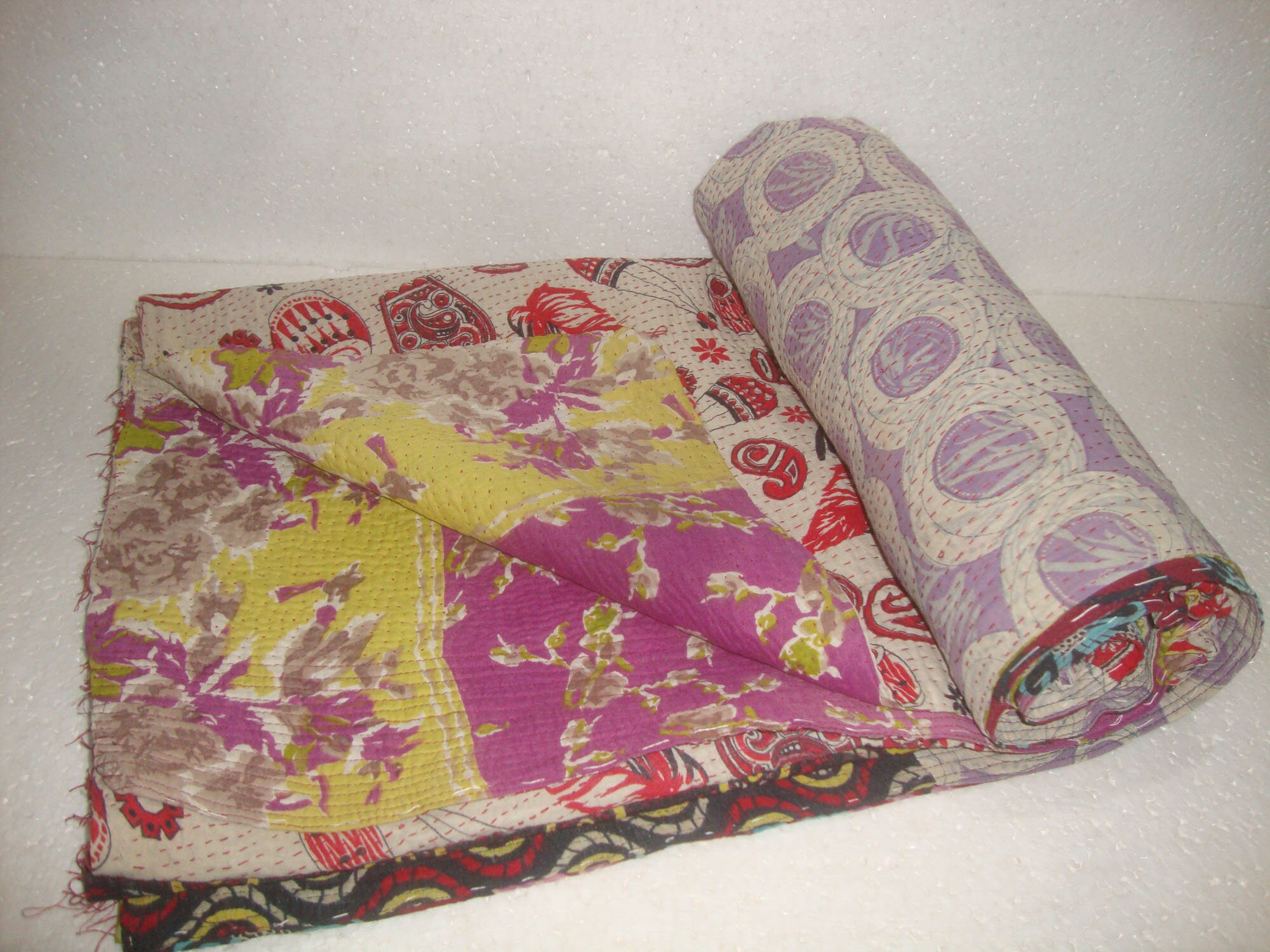 Fine Vintage kantha quilt kantha throw vintage kantha quilt Etsy
