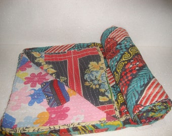 Boho retalhos kantha colcha artesanal vintage colchas boho king size cobertor lance colchas hippie para venda ideia de presente