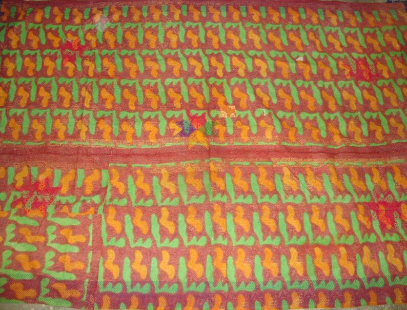 handmade kantha quilt