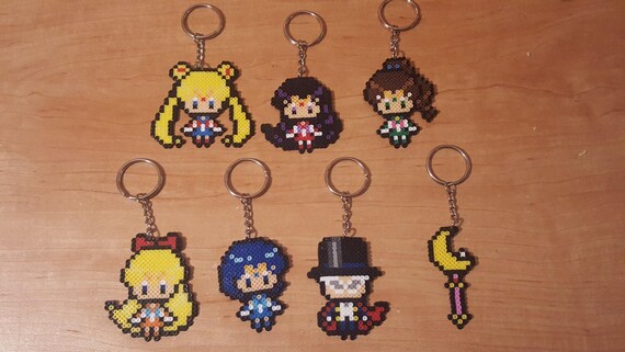 sailor moon keychain
