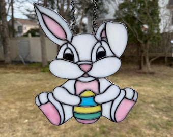 Easter Bunny with Easter egg.