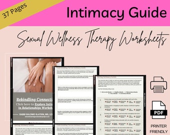Intimacy Therapy Worksheets: Healthy Relationships Guide (PDF)