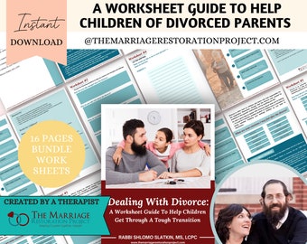 Kids divorce resources Coping skills worksheets mental health depression therapy journal teen worksheet child of divorce anxiety parents pdf