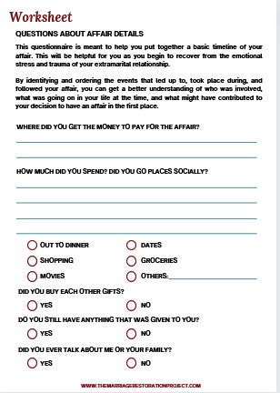 Affair Recovery Therapy Worksheets Infidelity Trust Cheating Couples Therapy Relationship Repair Marriage Counseling Mental Health Workbook - Etsy Affair Recovery Therapy Worksheets Infidelity Trust Cheating Couples Therapy Relationship Repair Marriage Counseling Mental Health Workbook - Etsy