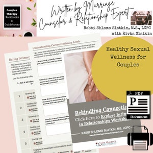 Sexless marriage therapy healthy intimacy worksheets desire help for married or committed couples to prevent affairs infidelity cheating