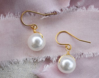 Bridal earrings, Bridal Jewellery, Pearl Earrings, Pearl Jewellery, Bridesmaid Gift, Bridesmaid Jewellery