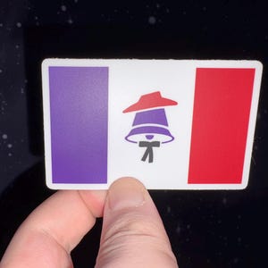 Yum Brands Flag sticker - Taco Bell, KFC, Pizza Hut parody