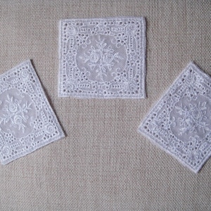 Set of 3 x Venice lace Motif