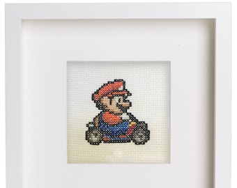 Punto de cruz Mario Kart