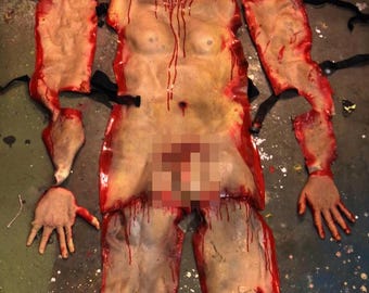Custom Latex Skinsuit: Upcycled Horror Costume