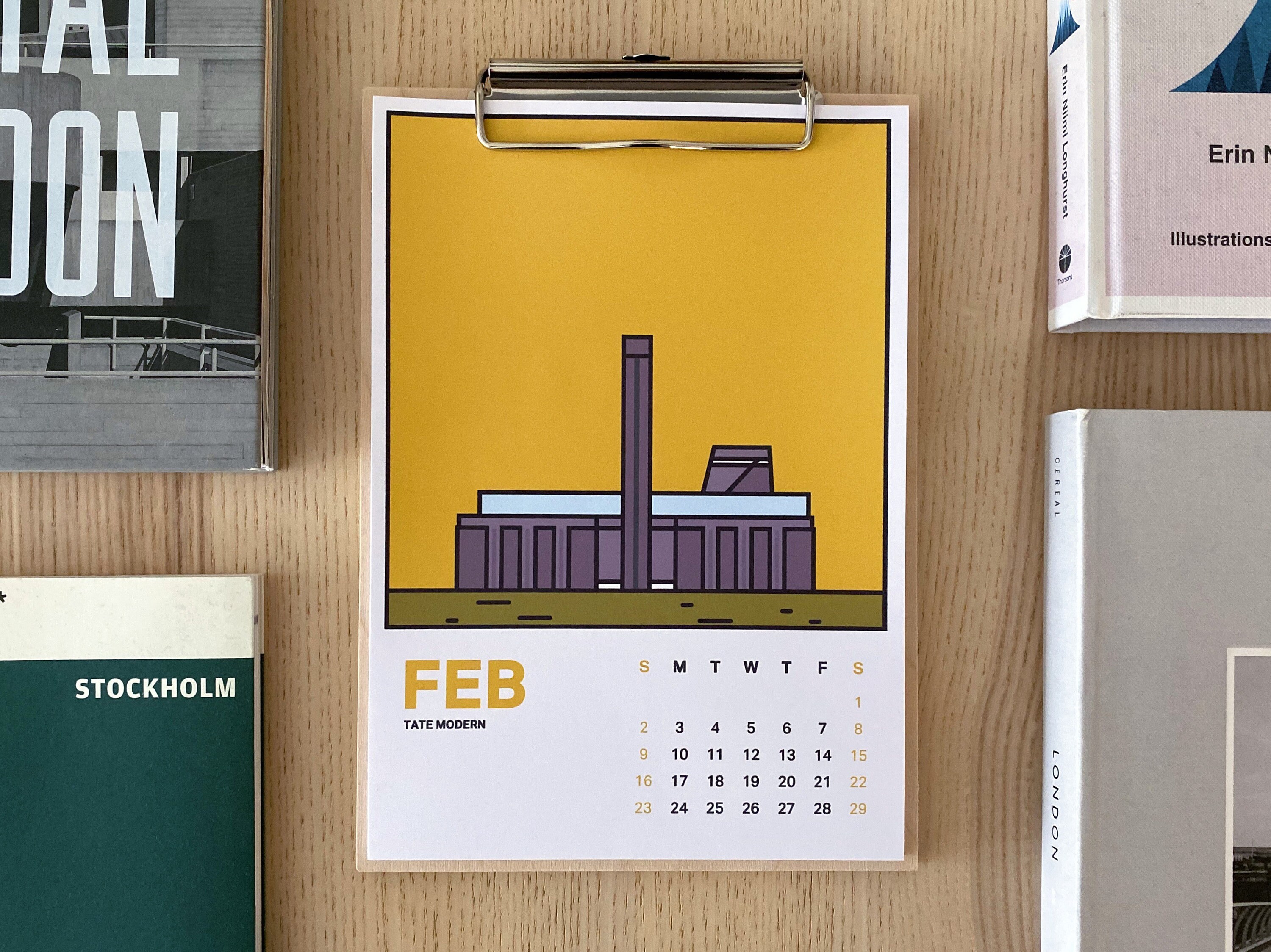 Calendar 2020 London