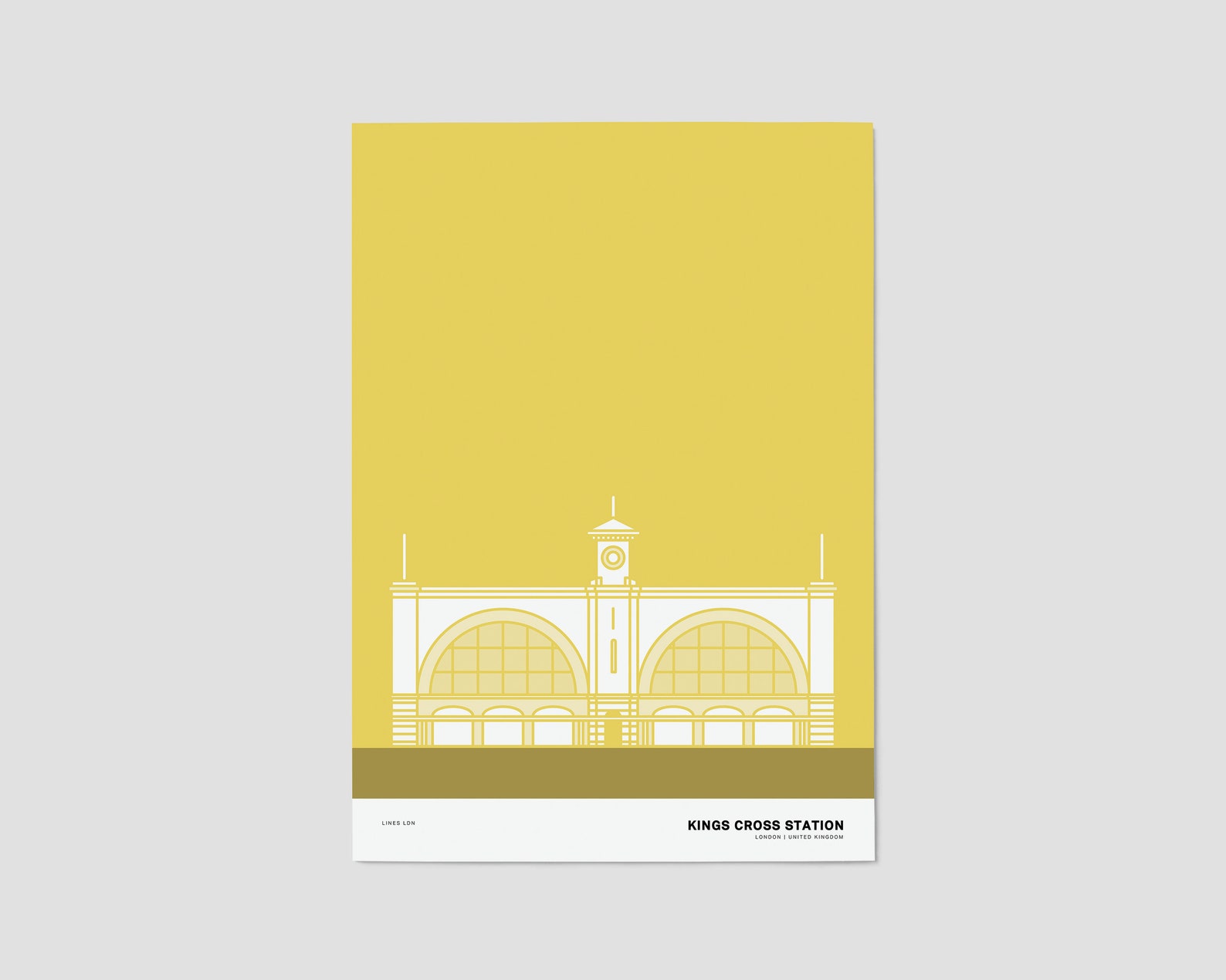 Kings Cross Station London Print London Architecture Print - Etsy UK