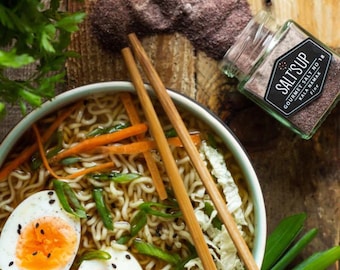 Sal fina Kala Namak | Sal negra india | Sales gourmet / Frasco de 80 g / 2,82 oz / Bonita idea para regalo