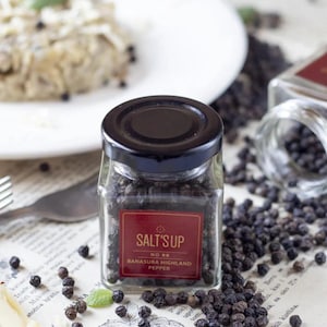 BANASURA HIGHLAND Pepper I Gourmet Peppers and Spices | 50g/1.76 oz Glass Jar | Flavourful and Fiery Pepper