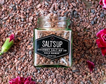 Kala Namak Coarse Salt Ecopack I Indian Black Salt | Gourmet Salts