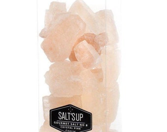 Kristall Rosa Salz Diamanten I Gourmet Salze | 17,6 oz / 500 gr Ecopack | Himalaya-Salz von höchster Qualität