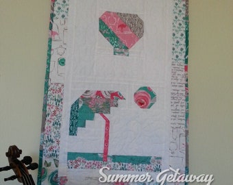 Summer Getaway quilt pdf pattern