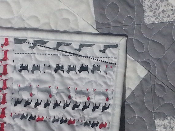 Quilt pdf downloadable quilt pattern Corner Piece