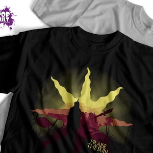 Praise The Sun Solaire Video Game Inspired Custom T-shirt