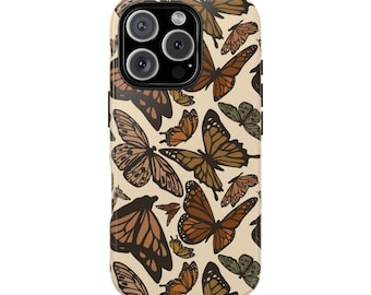 Monarch Butterfly Phone Case - Butterflies in flight iPhone case