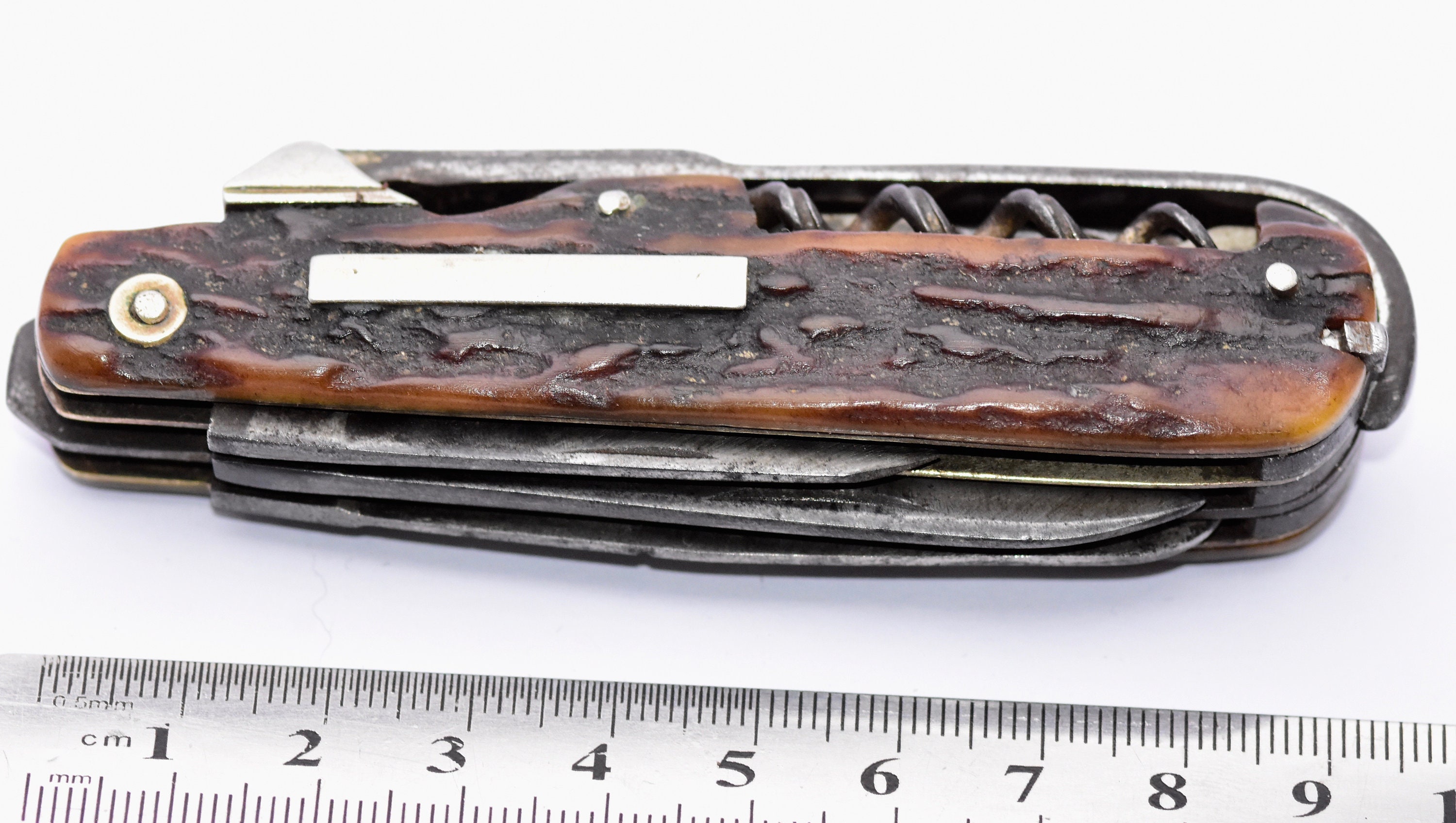 Antique Southern & Richardson Sheffield Horsemans stag pocket Etsy