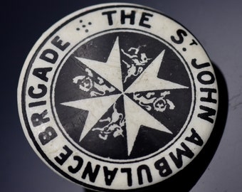 St Johns Ambulance Brigade Scarce badge