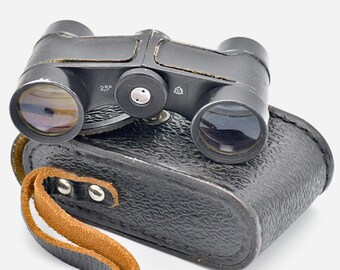 German Carl Zeiss Jena DDR Field Binoculars 8 X 30 W Jenoptem 