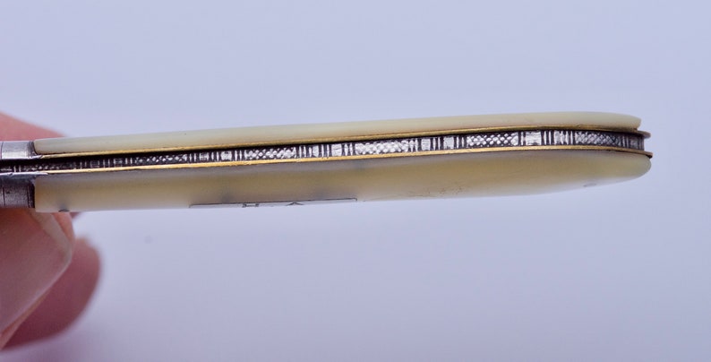 Stunning lge Silver /& MOP Fruit knife Birm 1911 George Unite