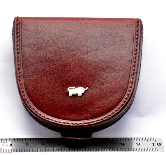 Fab Braun Buffel Germany Leather Coin 