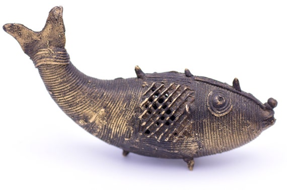 Bronze Money Box From Dhokra Tribal Region - 19th Century Bronze Money Box From Dhokra Tribal Region - 19th Century