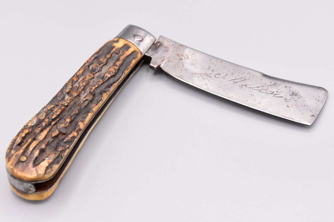 Outstanding Rare T Turner Stag Sailors Rope Knife Etsy