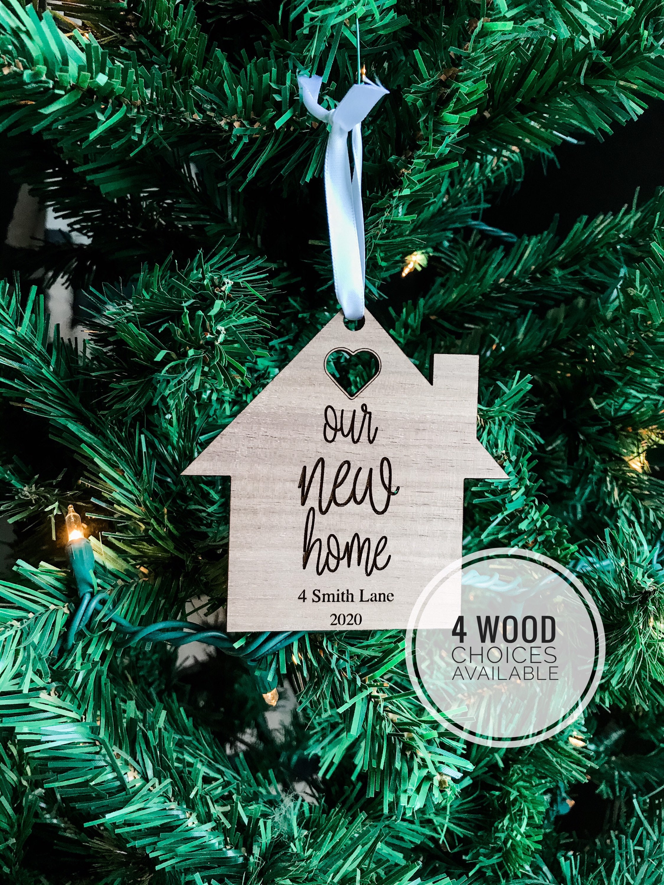 New Home Ornament/New Home Ornament Personalized/ New Home Etsy