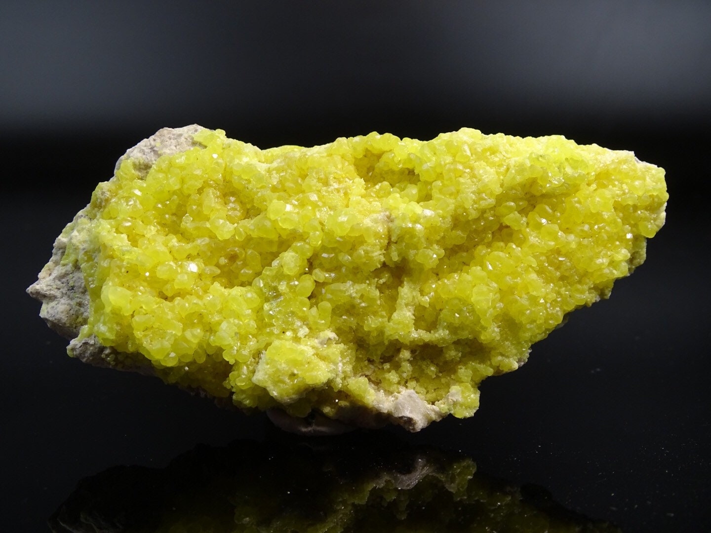 Natural Sulfur Crystal Cluster Louisiana, USA