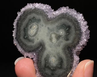 Beautiful Stalactite / Stalagmite Amethyst Slice