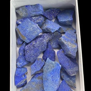 Rough Lapis Lazuli 50 gram Lot, Small or Large Pieces