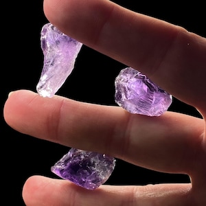 Deep Purple Raw Amethyst Crystal