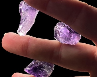 Deep Purple Raw Amethyst Crystal
