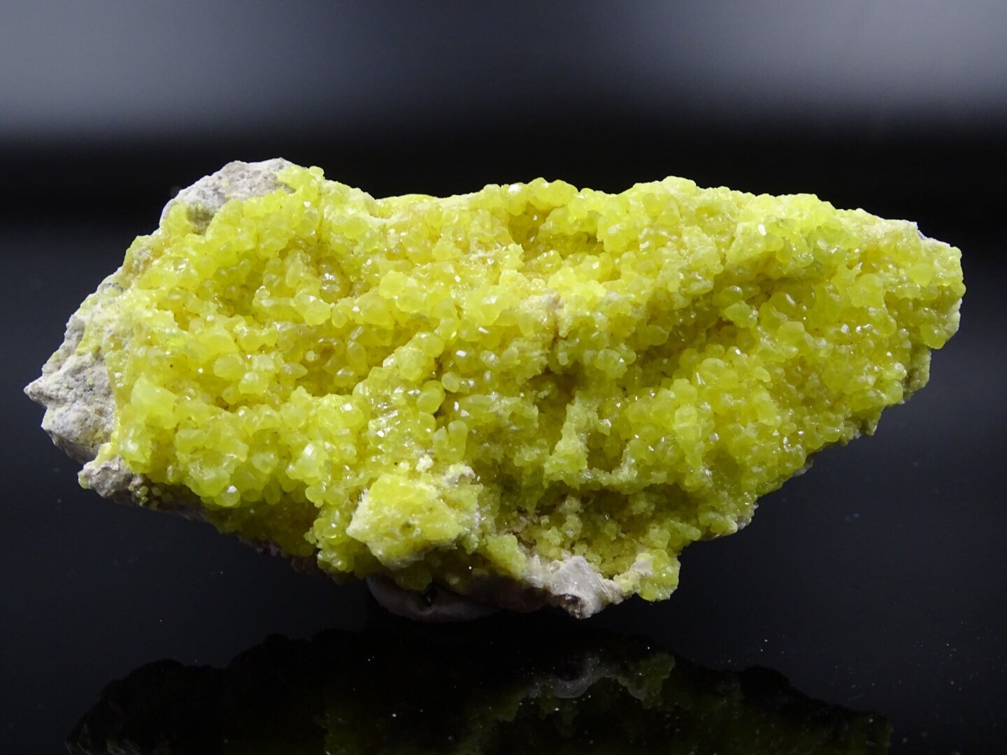 Natural Sulfur Crystal Cluster - Louisiana, USA