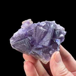 Purple Fluorite Cube Cluster
