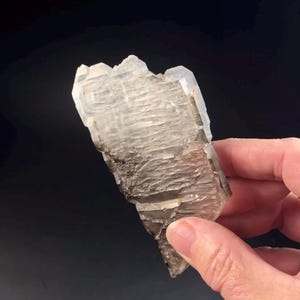 Elestial Tabular Smoky Quartz Crystal, Minas Gerais, Brazil