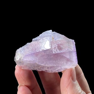 Purple Fluorite Crystal with Zoning