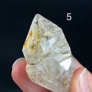 ONE Double Terminated Skeletal &quot;Diamond&quot; Quartz Crystal