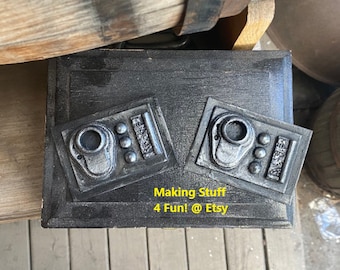 Insignia/Dispositivo de Oficial Yavin de Rogue One (Star Wars). ¡Excelente para kits genéricos de Star Wars!