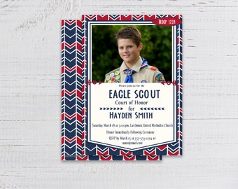 Arrows Eagle Scout Invitation