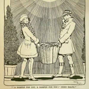 1920s Vintage Children’s Print Original Book Page Molly Bailie Illustration