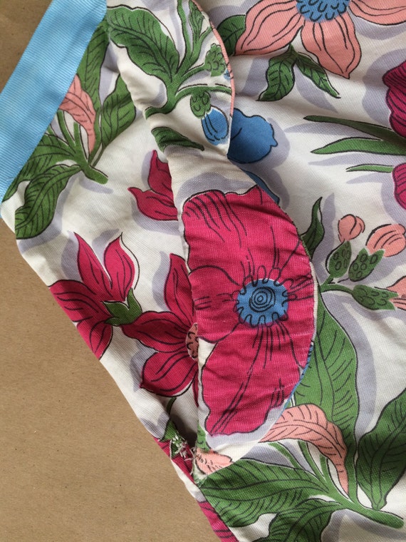 On sale: Original handmade 50's Circle skirt, Flo… - image 5