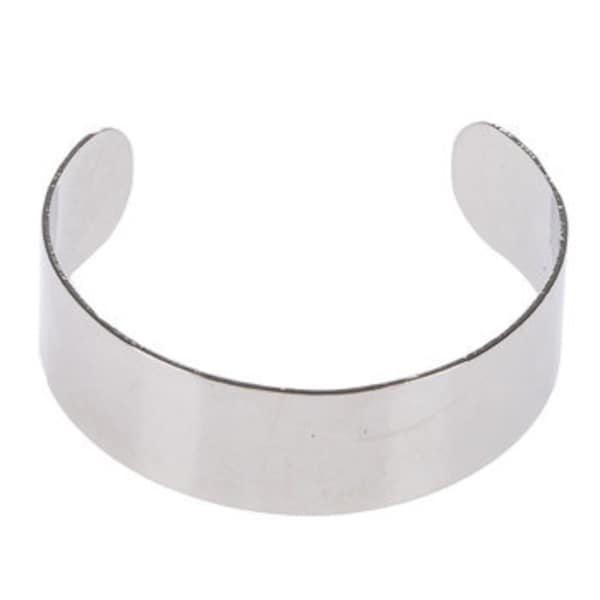 Bangle Cuff Natural Bases en trois tailles différentes en Aluminium